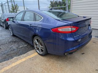 2013 Ford Fusion Titanium - Exterior Rear Left Corner Image